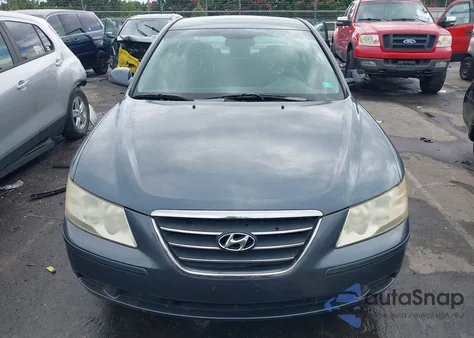 2009 Hyundai Sonata Gls from USA, damaged, VIN 5NPET46C49H507098